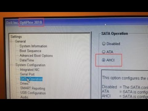 Dell 7040 BIOS SATA Operation SCCM 0xC0000001 çözümü